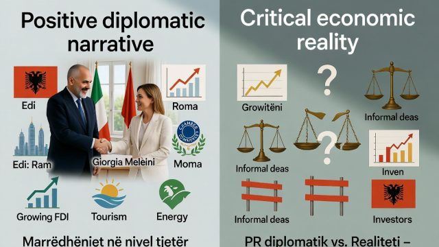 Shqipëria mes diplomacisë së imazhit dhe ekonomisë reale
