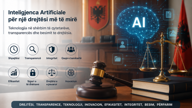 Nëse Inteligjenca Artificiale konsiderohet prioritet për administratën, pse jo edhe për drejtësinë?