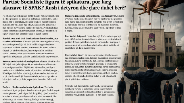 Pse figura të spikatura dhe larg akuzave të SPAK qëndrojnë nën hijen e Kryetarit të Partisë?